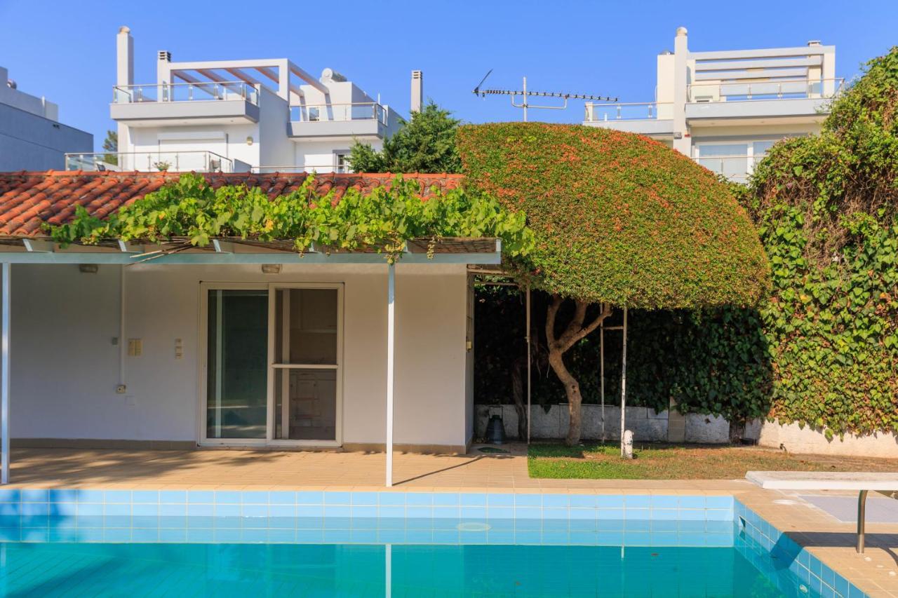 Lagonisi Beach House Kalívia Thorikú Kültér fotó