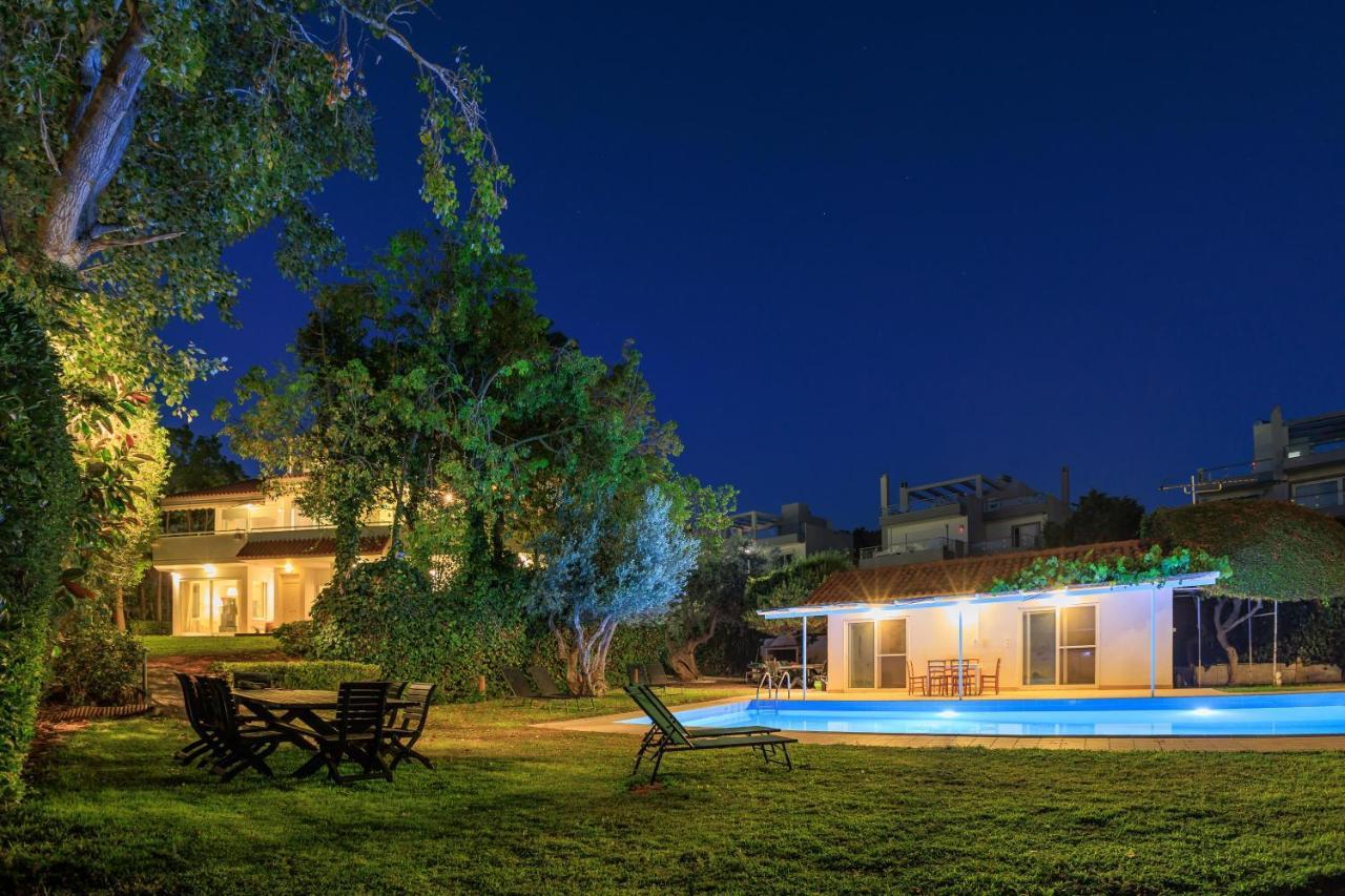 Lagonisi Beach House Kalívia Thorikú Kültér fotó