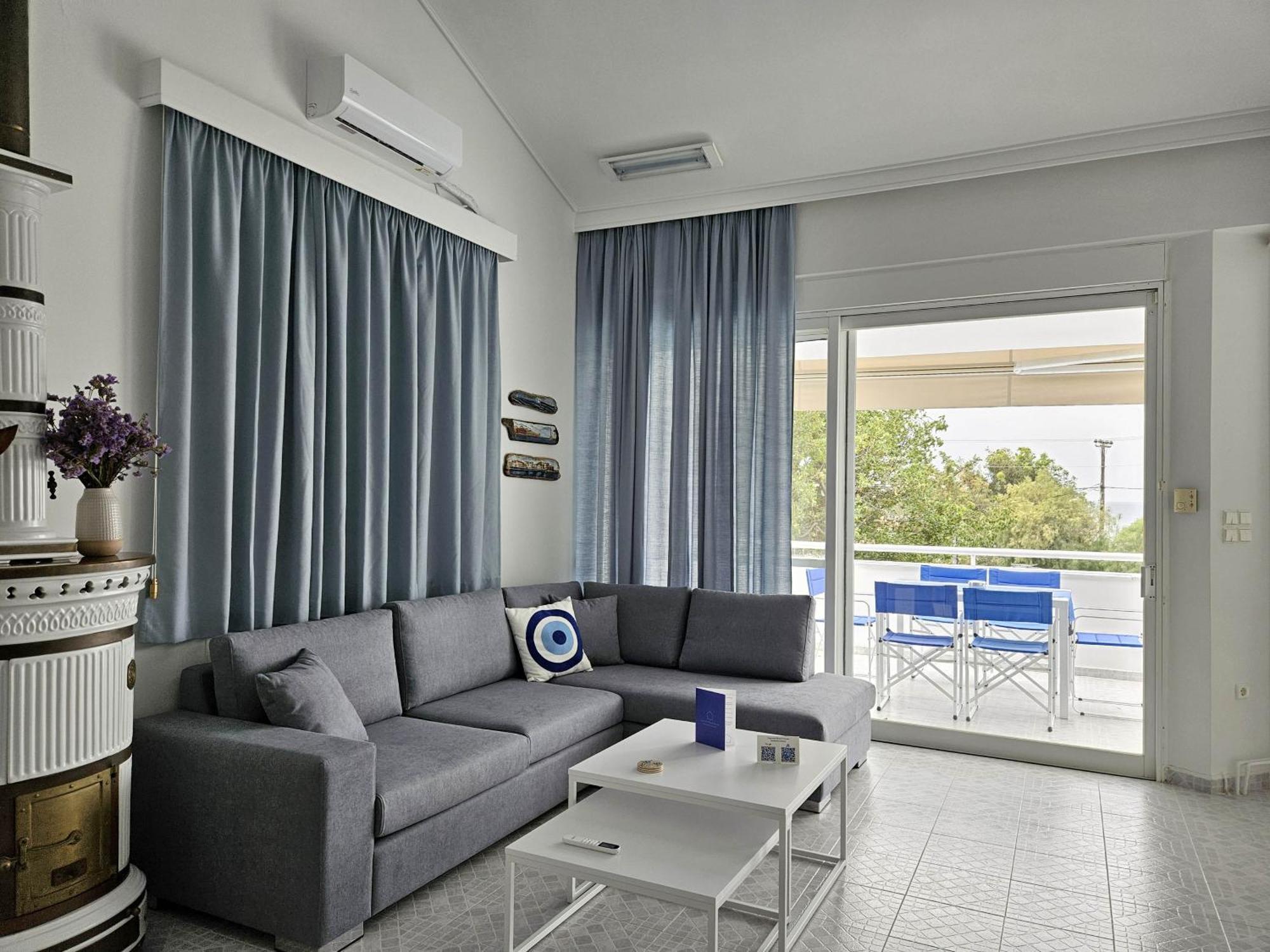 Lagonisi Beach House Kalívia Thorikú Kültér fotó