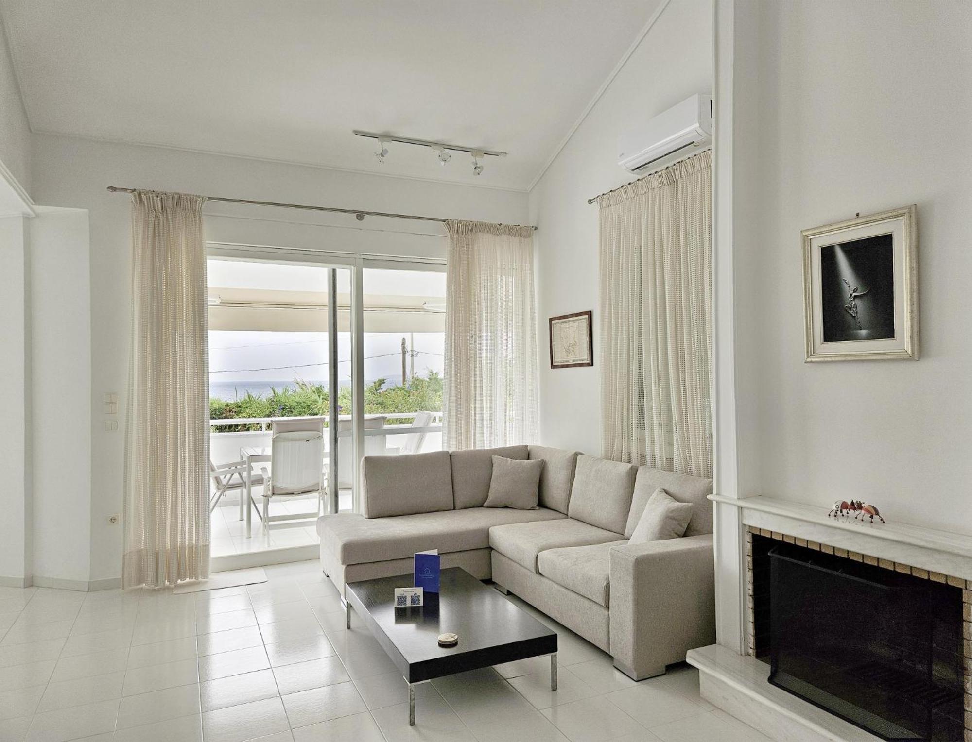 Lagonisi Beach House Kalívia Thorikú Kültér fotó
